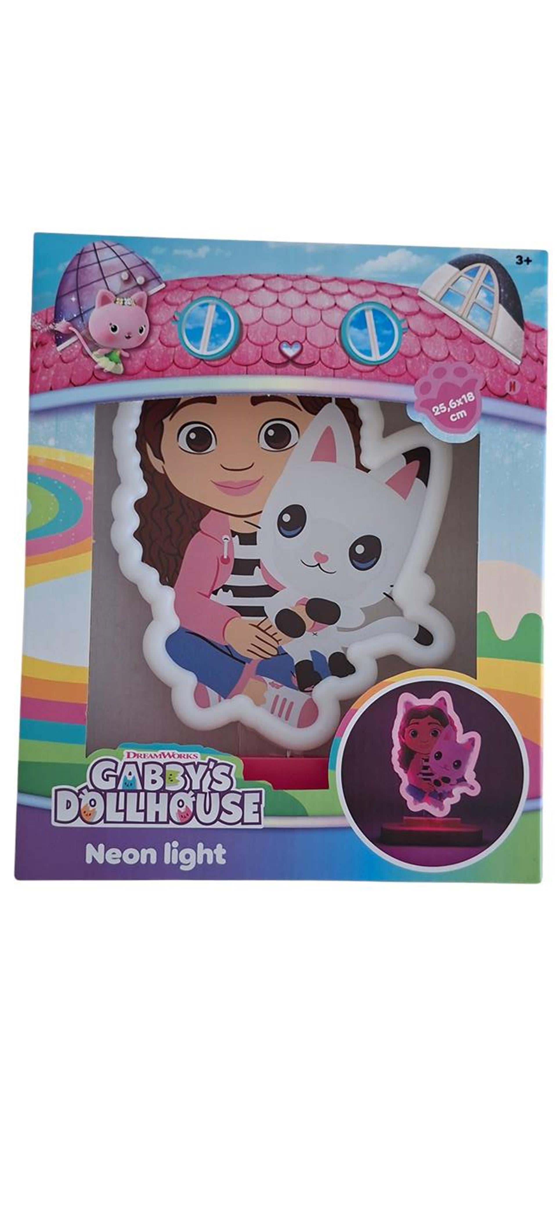 Z1 Gabby Neon-Tischlampe 25x22cm