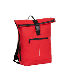 Splash Planner Rolltop Rucksack 17 Liter rot wasserabweisend mit Laptopfach
