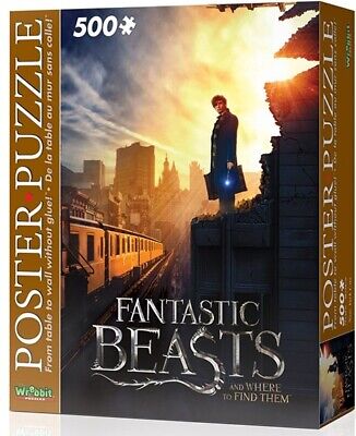 Poster -Puzzle Fantastische Bestien 500 Stück