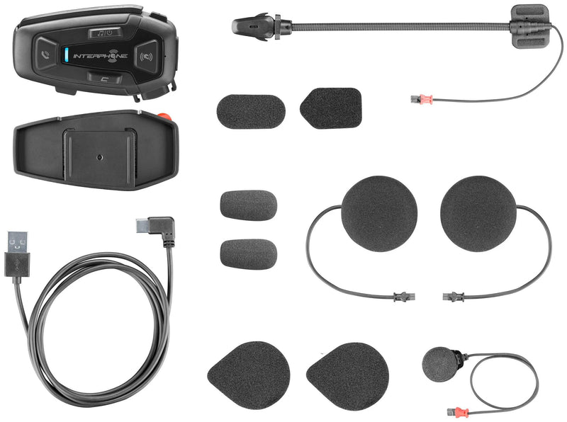 Interphone Helmkommunikationssystem u-com 8 r Helm com.system interp. u-com 8r Einzelsatz