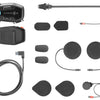 Interphone Helmkommunikationssystem u-com 7 r Helm com.system interp. u-com 7r Doppel-Kit