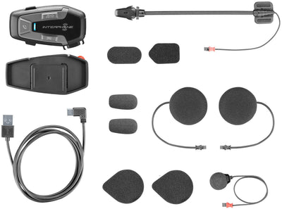 Interphone Helmkommunikationssystem u-com 6 r Helm com.system interp. u-com 6r Einzelset