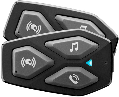 Interphone Helmkommunikationssystem u-com 3 Helm com.system interp. u-com 3 Doppel-Kit