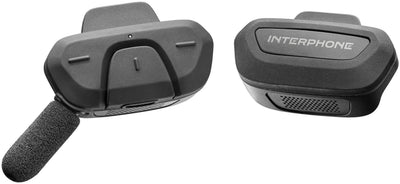 Interphone-Helmkommunikationssystem-Antennenkommunikation. Systemfahrräder Doppelbausatz