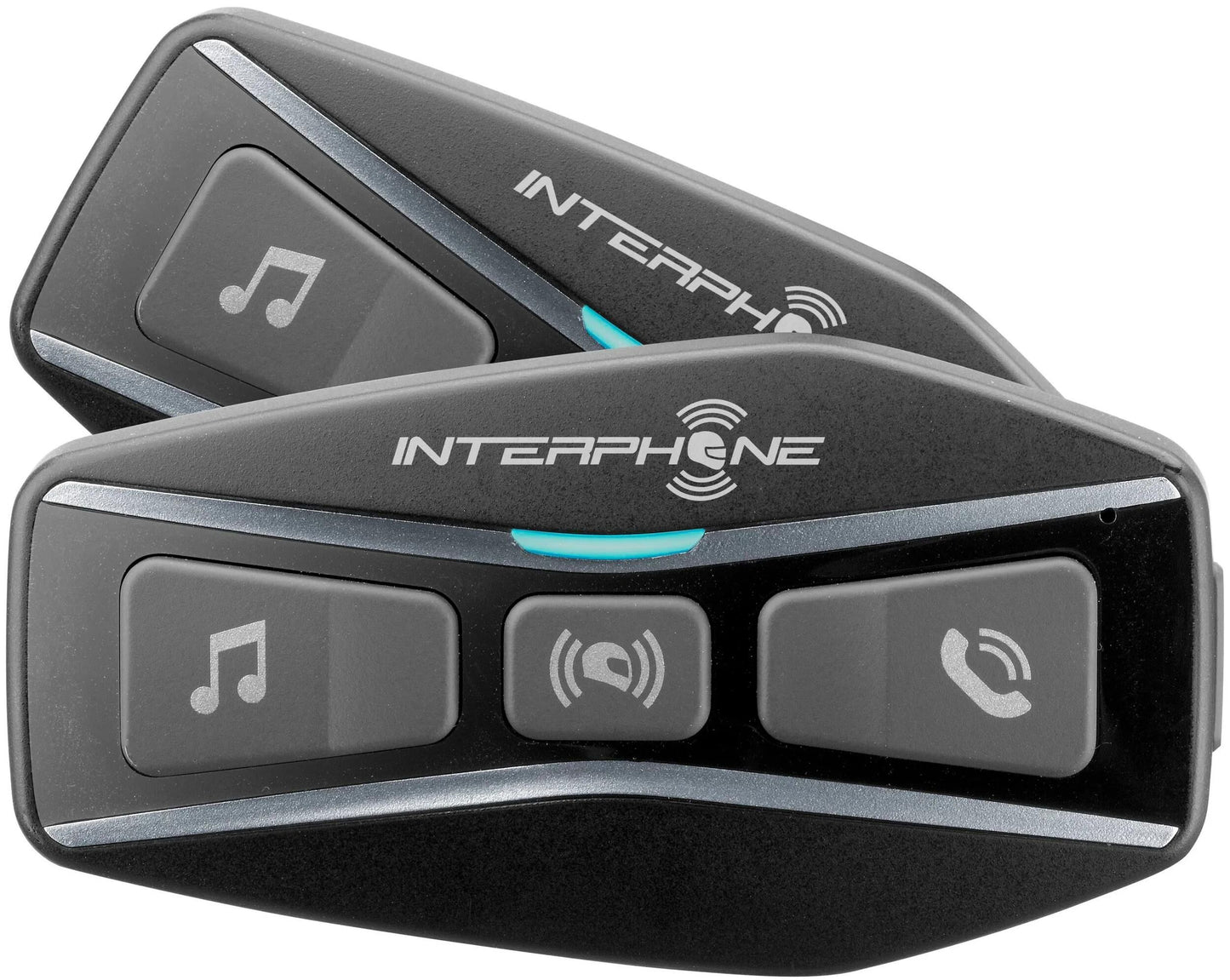 Interphone Helmkommunikationssystem u-com 4 Helm com.system interp. u-com 4 Doppel-Kit