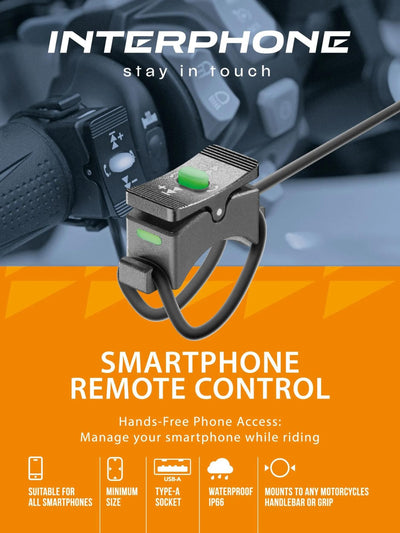 Interphone-Fernbedienung Fernbedienung Fernbedienung interph. schwarz