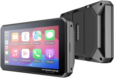 Interphone-Infotainmentsystem sync55 BMW Smart Display. BMW Car Play synchronisieren, Android Auto 5.5