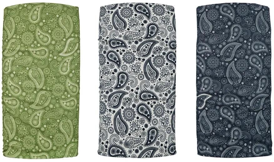 Oxford Multifun. Schal bequem Paisley