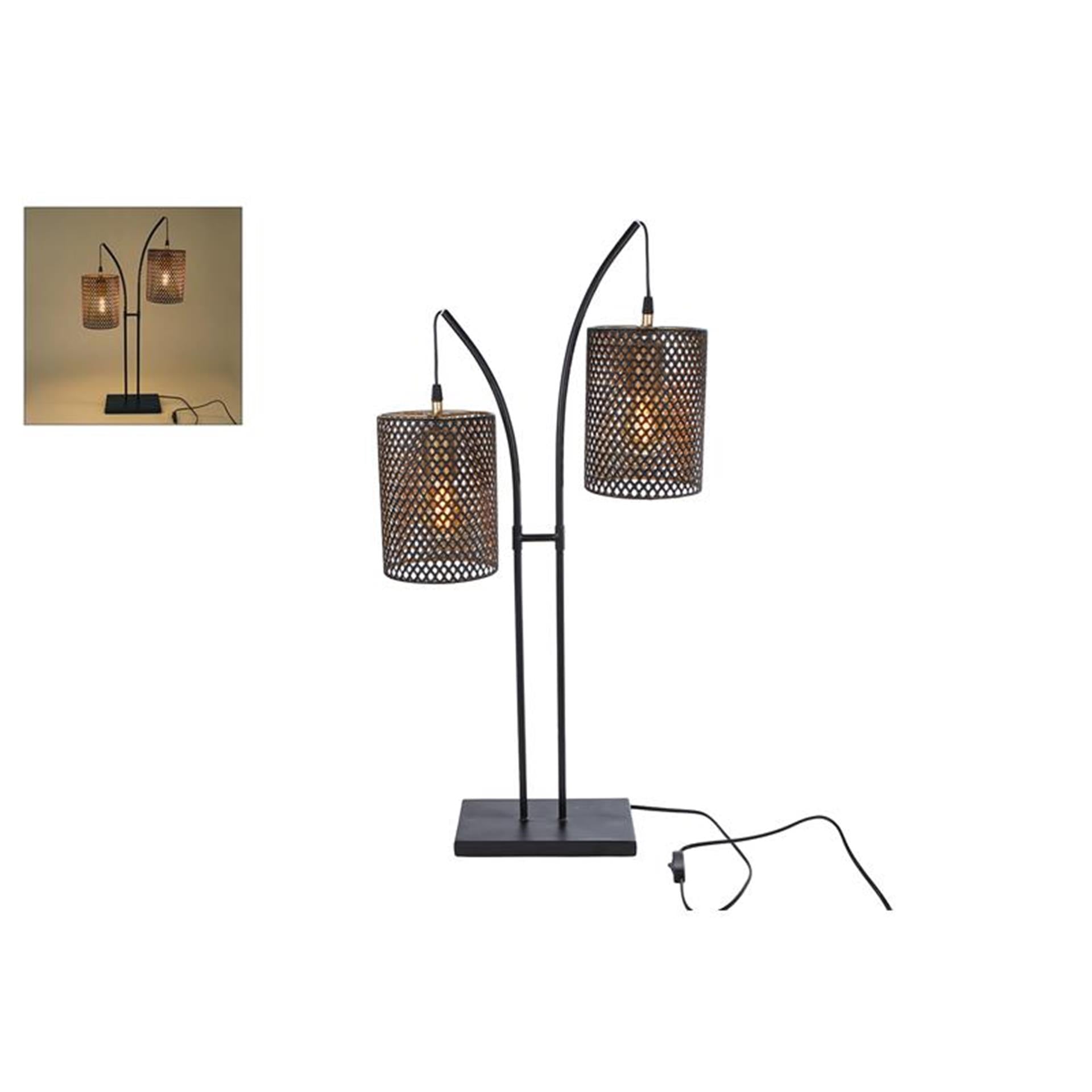 Cosydecor Stehleuchte Joop schwarz 20x53x76cm