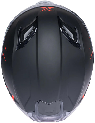 Spec-X Helm SX-82.03 R2 Black Matt Red XL Pin Rea