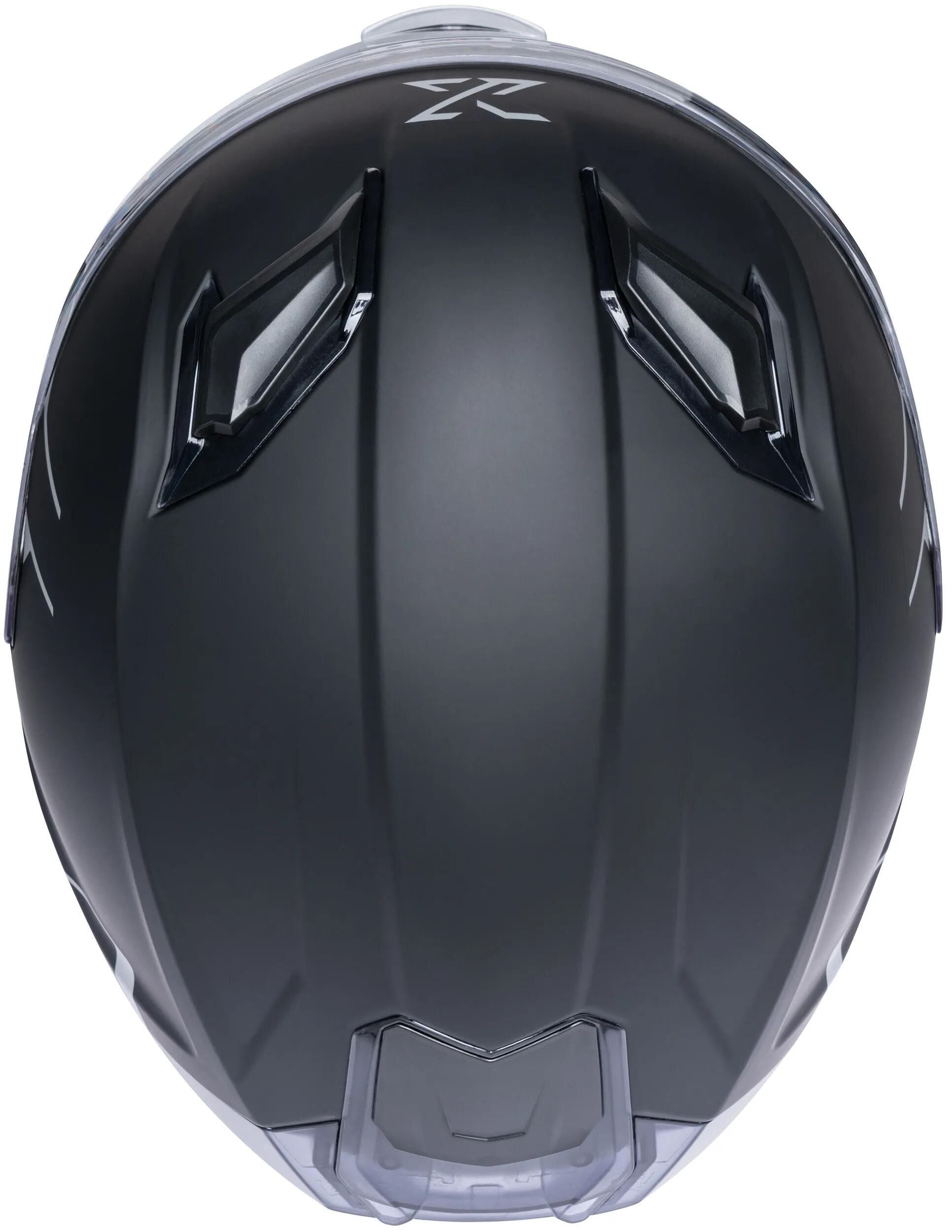Spec-X Helm SX-82.03 R2 Black Matt Grey S Pin Rea