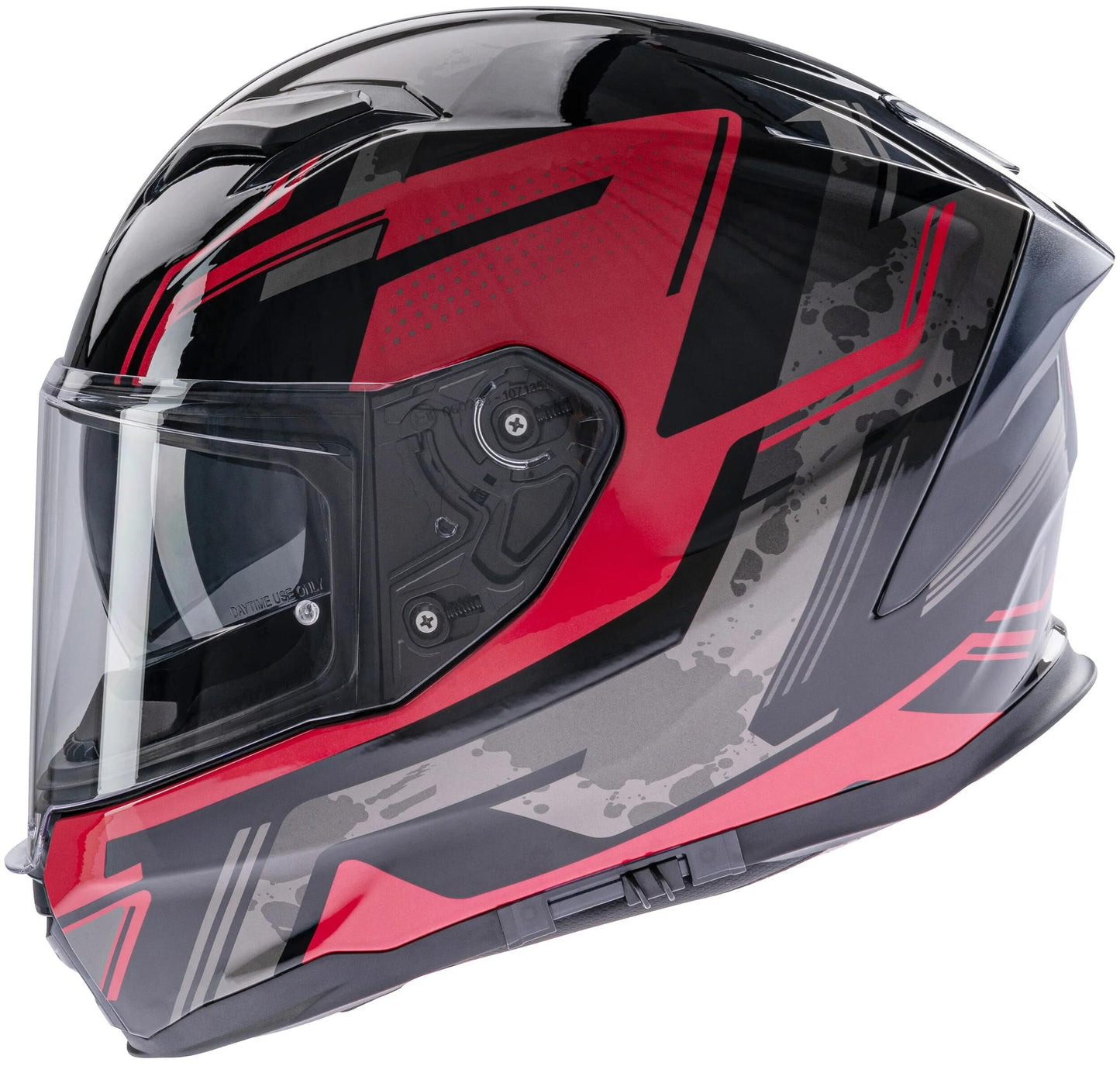 Spec-X Helm SX-82.03 R1 Red Black Grey L Pin lesen