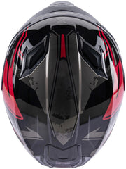 Spec-X Helm SX-82.03 R1 Red Black Grey XL Pinread - afbeelding 1
