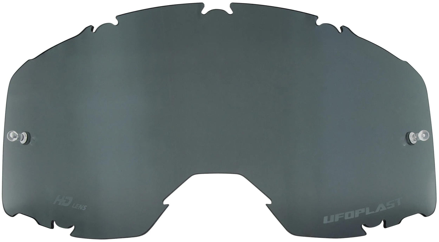 Ufo-Plast-Brille mit rauchgrauer Linse