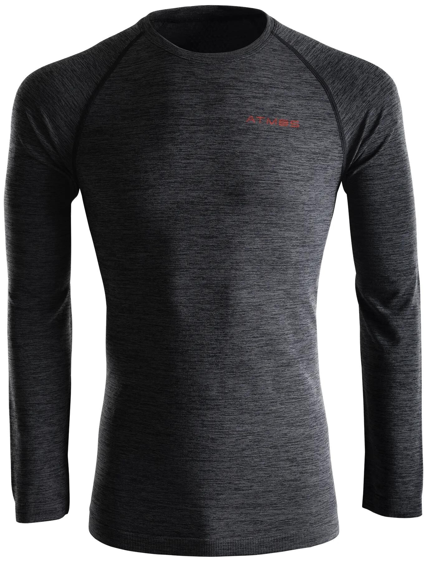 Oxford Longshirt Atmos Core Funktionsshirt Atmos Core Grau Gr. s m
