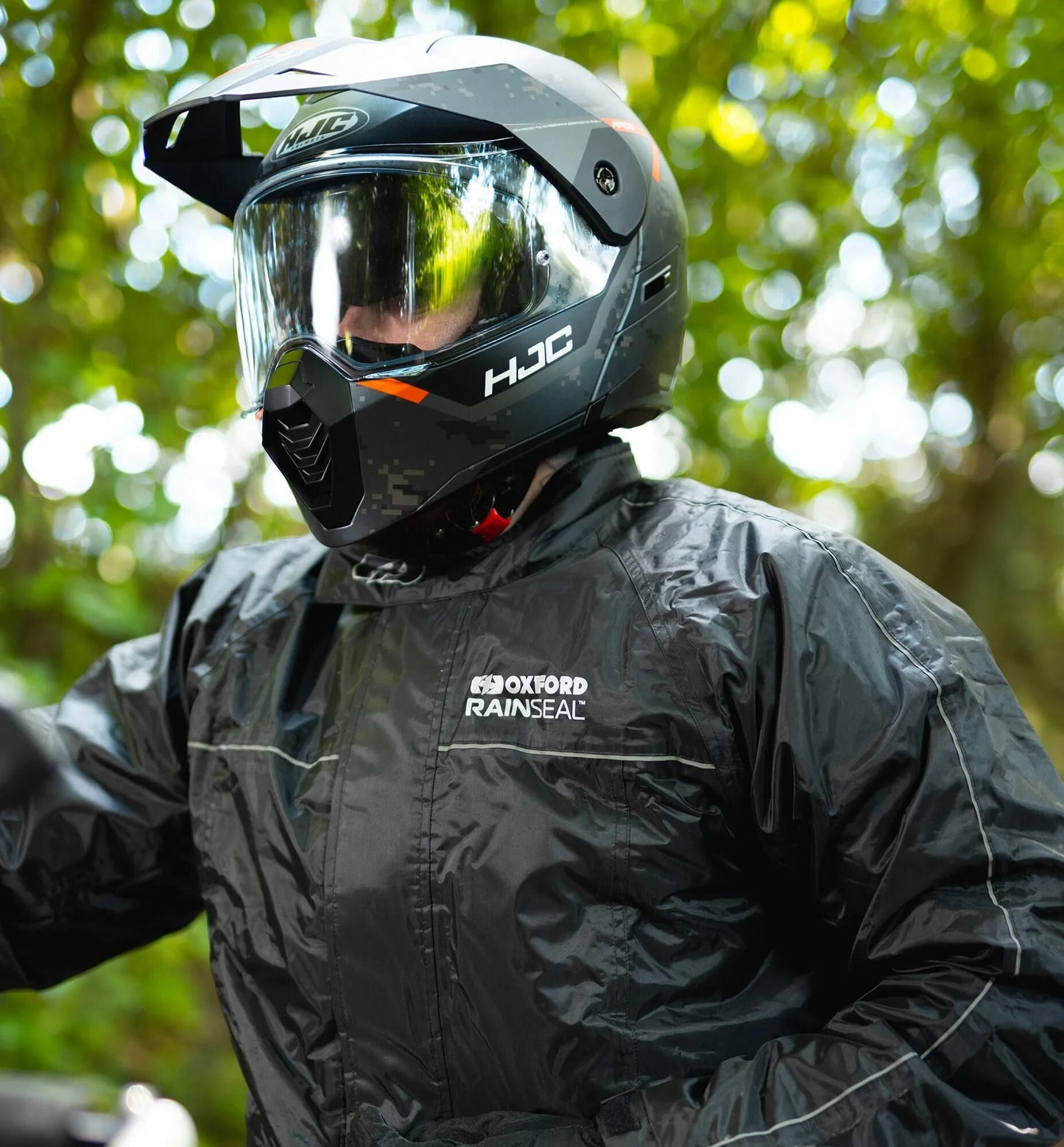 Oxford Regenjacke Rainseal Thermo Black 6xl