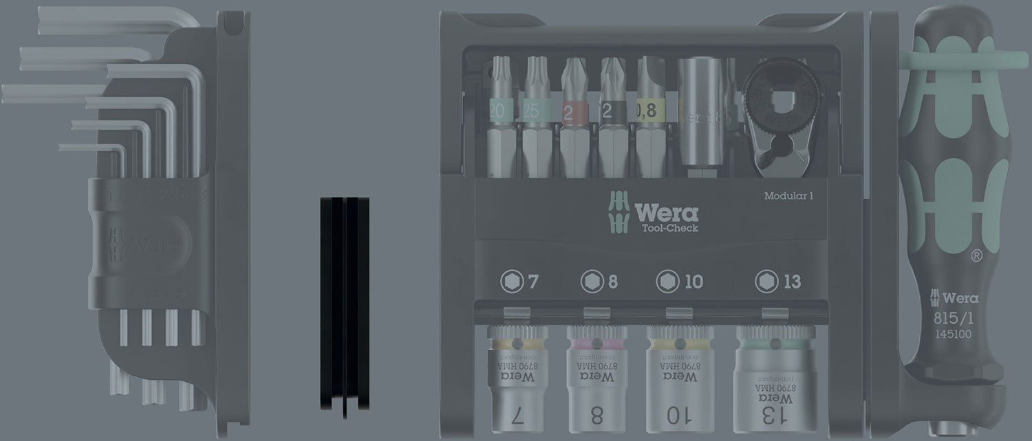 Wera 9549 Adapter für Tool-Check modular