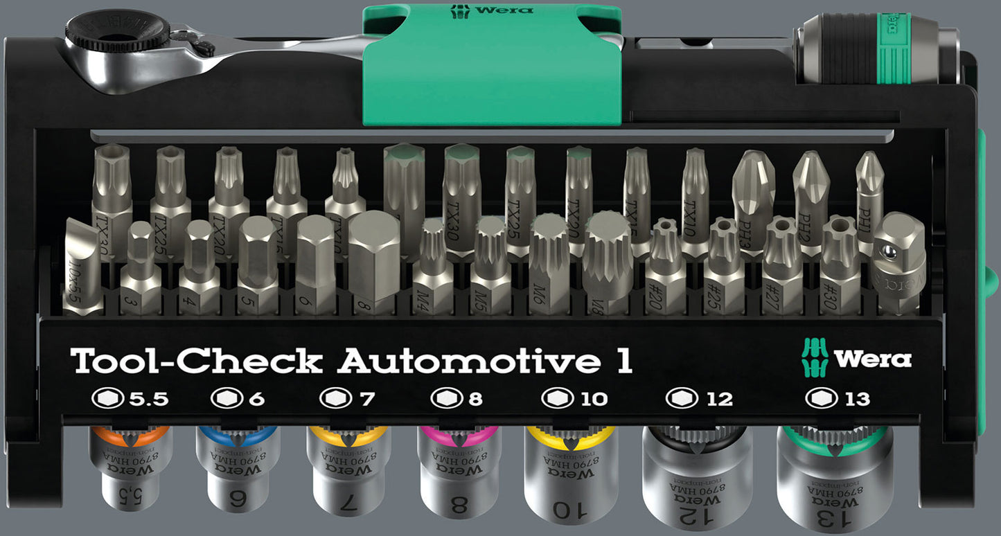 Wera Werkzeug-Check Automotive 1, 38-teilig