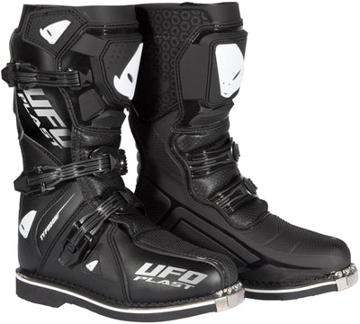 UFO Plast Boot Typhoon Kinderstiefel UFO Typh Schwarz Gr. 36