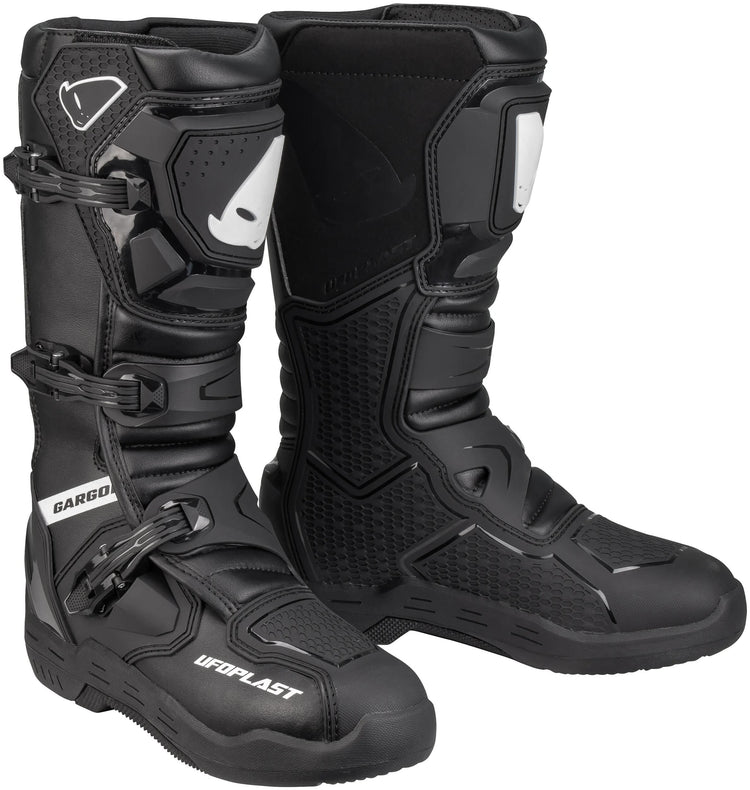 UFO Plast Stiefel Gargor Stiefel UFO Gargor Schwarz Weiß Gr. 44