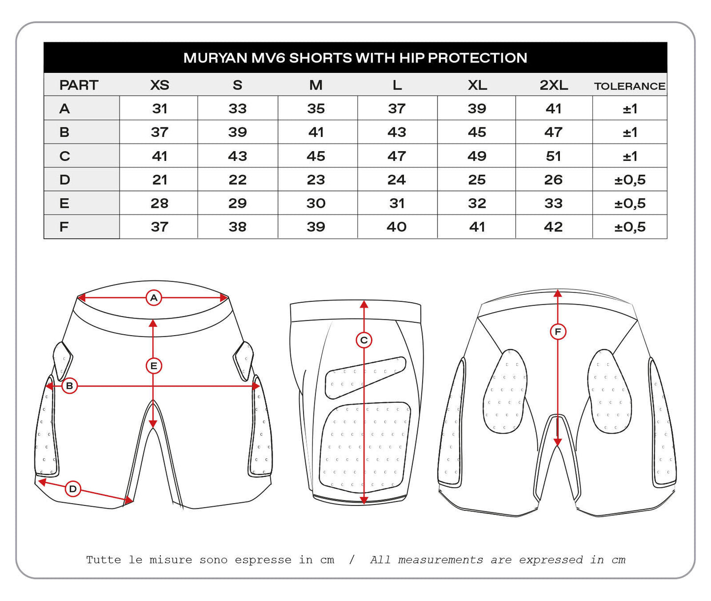 UFO Plast Protektorenhose Muryan MV6 Protektorenhose UFO Muryan MV6 Schwarz Gr. xl