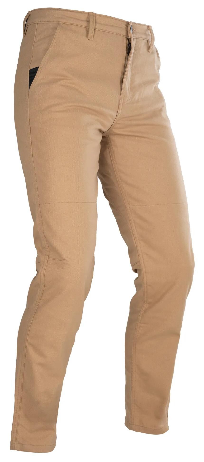 Oxford Hosen Jeans Chi Beige reguläre Gr. 36
