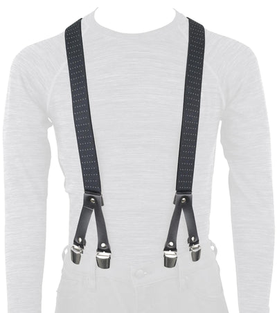 Oxfordhose häuft Riggers Chic Schwarz