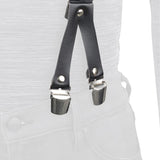 Oxfordhose häuft Riggers Chic Schwarz - afbeelding 1