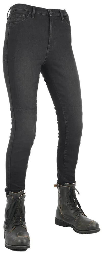 Oxford Hosen Jegging Ladies Black 40 Long