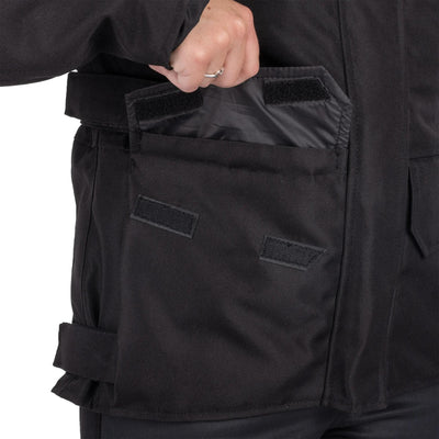 Oxford Jacke spartan da schwarz lang Größe 14
