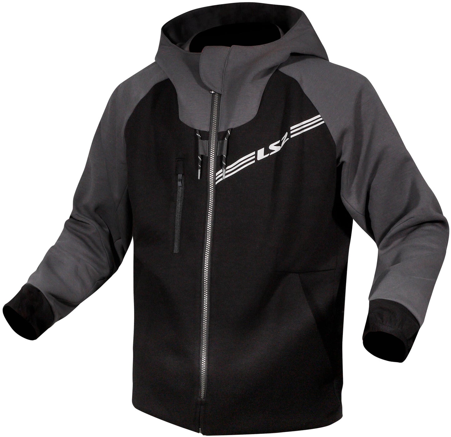 Ls2 Jacke Gashebel Jacke Gashebel Mann schwarz dunkelgrau xxl