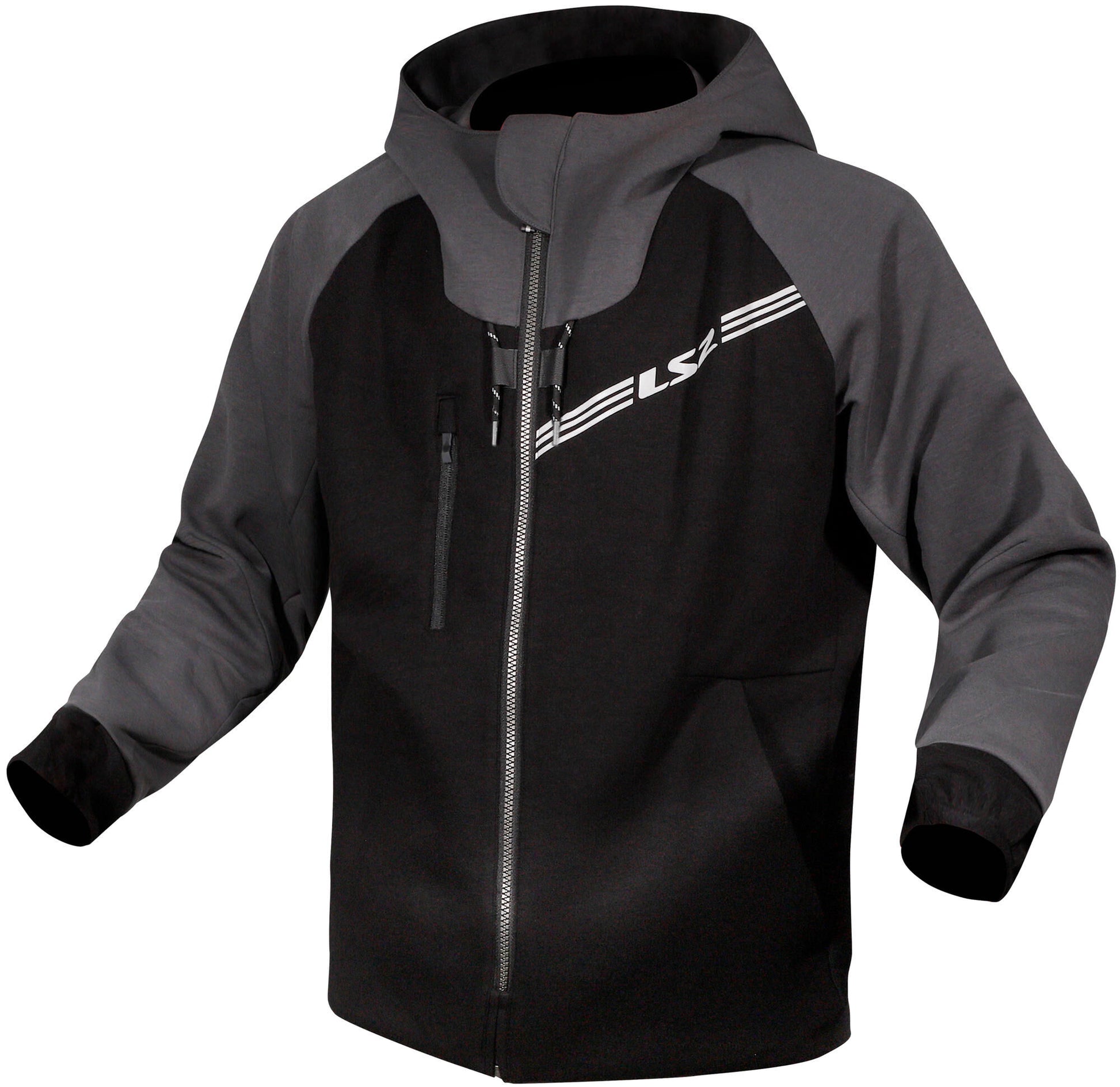Ls2 Jacke Gashebel Jacke Gashebel Mann schwarz dunkelgrau xxl