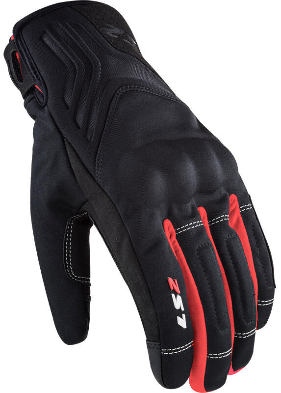 Ls2 Handschuhe Jet II Mann Handschuhe Jet 2 Mann schwarz rot m