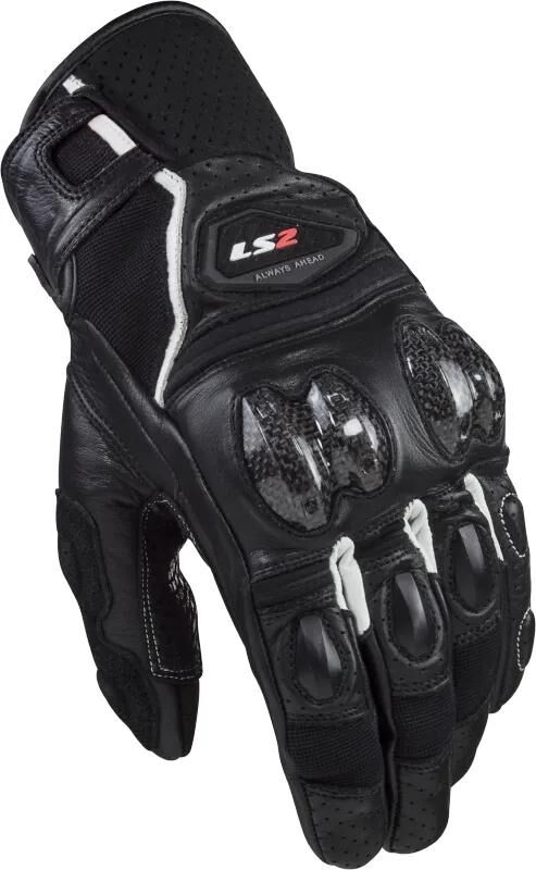 Ls2-Handschuhe Spark II. Handschuh Spark 2 Leder Mann bw ws s