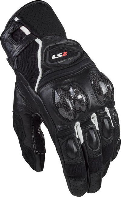 Ls2-Handschuhe Spark II. Handschuh Spark 2 Leder Mann BW WS XL