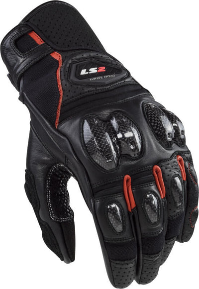 Ls2-Handschuhe Spark II. Handschuh Spark 2 Leder Mann sw rt xxl