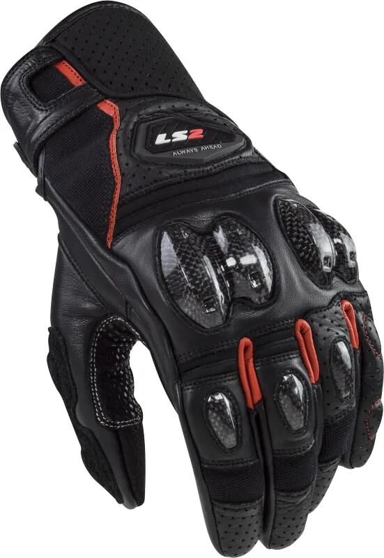 Ls2-Handschuhe Spark II. Handschuh Spark 2 Leder Mann sw rt l