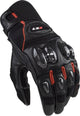 Ls2-Handschuhe Spark II. Handschuh Spark 2 Leder Mann sw rt l