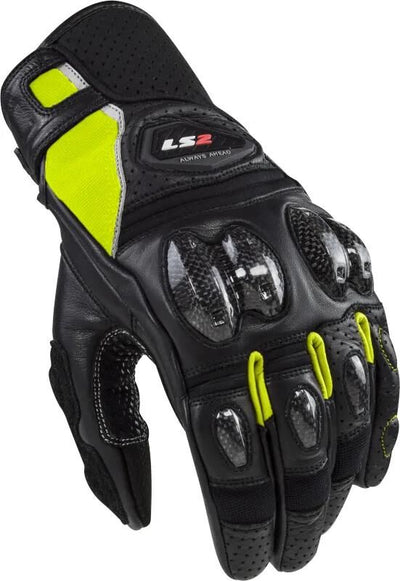 Ls2-Handschuhe Spark II. Handschuh Spark 2 Leder Mann sw h-v m