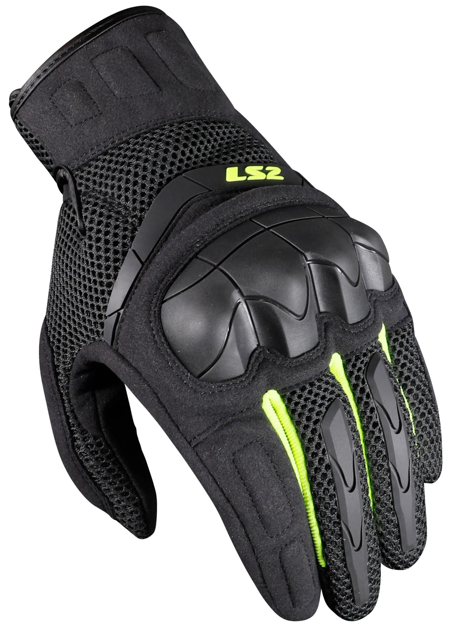 Ls2 Handschuhe Kubra Mann Handschuhe Kubra Mann Anthrazit h-v gelb s