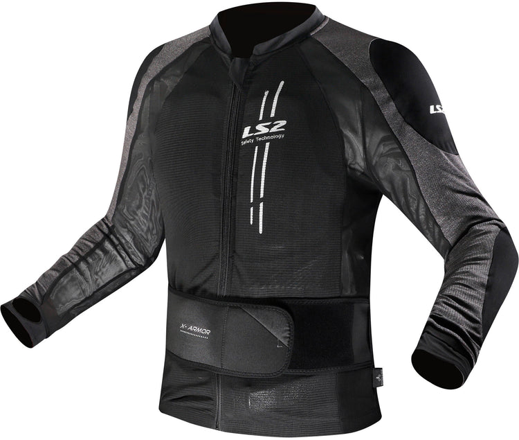 Ls2 Jacke X-Armor Jacke X-Armor Mann Schwarz Silber XS S
