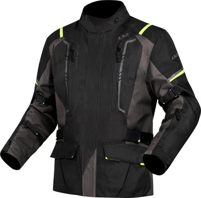 Ls2 Jacke Narvik Jacke Narvik Herren schwarz grau neongelb XL