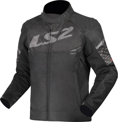 Ls2 Apex Jacke Jacke Apex Herren Schwarz Dunkelgrau Gr. l