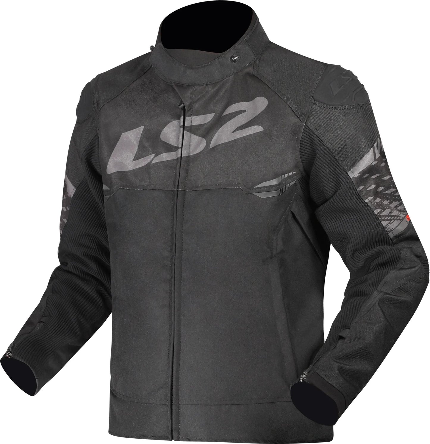 Ls2 Apex Jacke Jacke Apex Herren Schwarz Dunkelgrau Gr.XXL