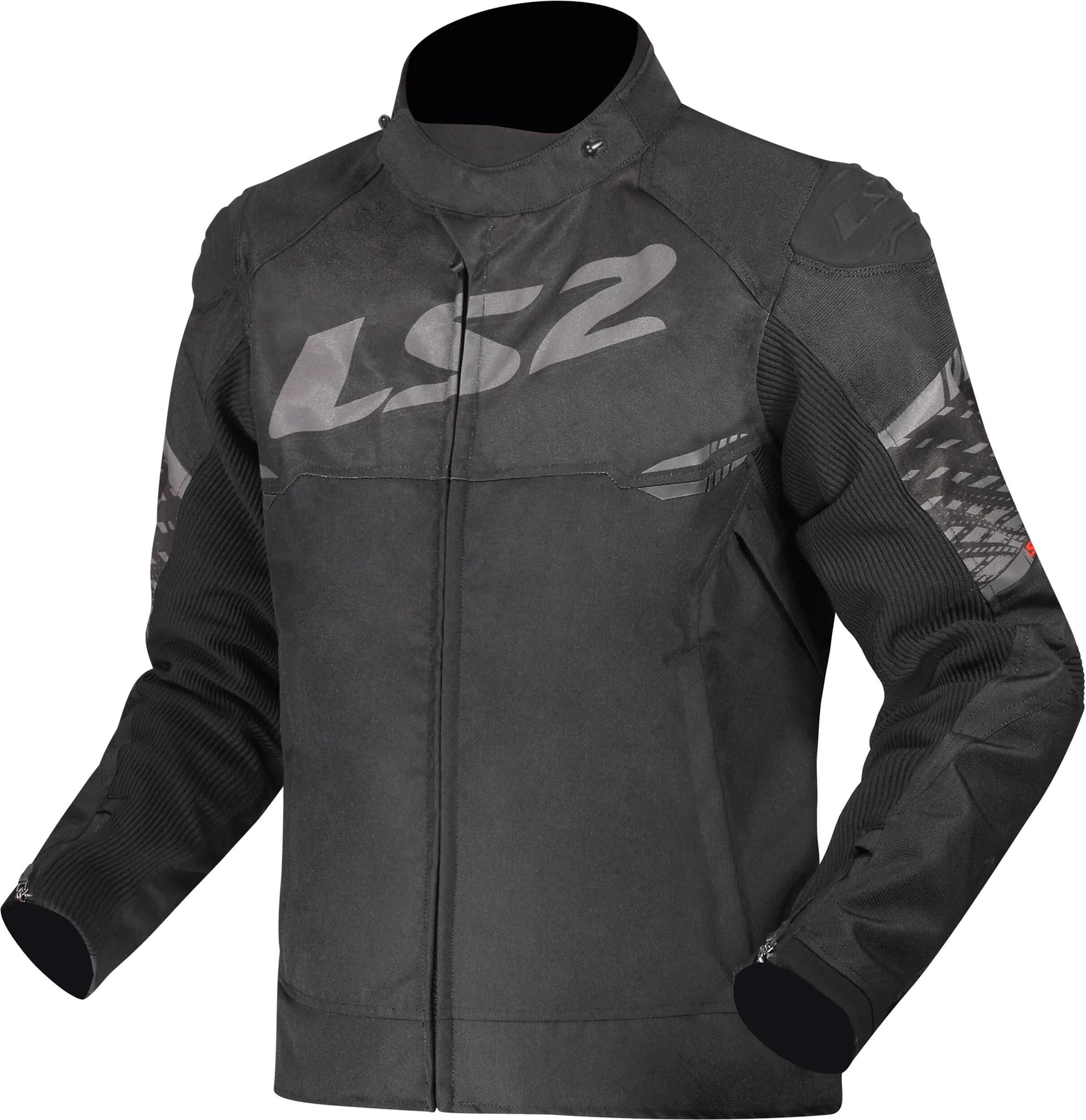 Ls2 Apex Jacke Jacke Apex Herren Schwarz Dunkelgrau Gr.XXL