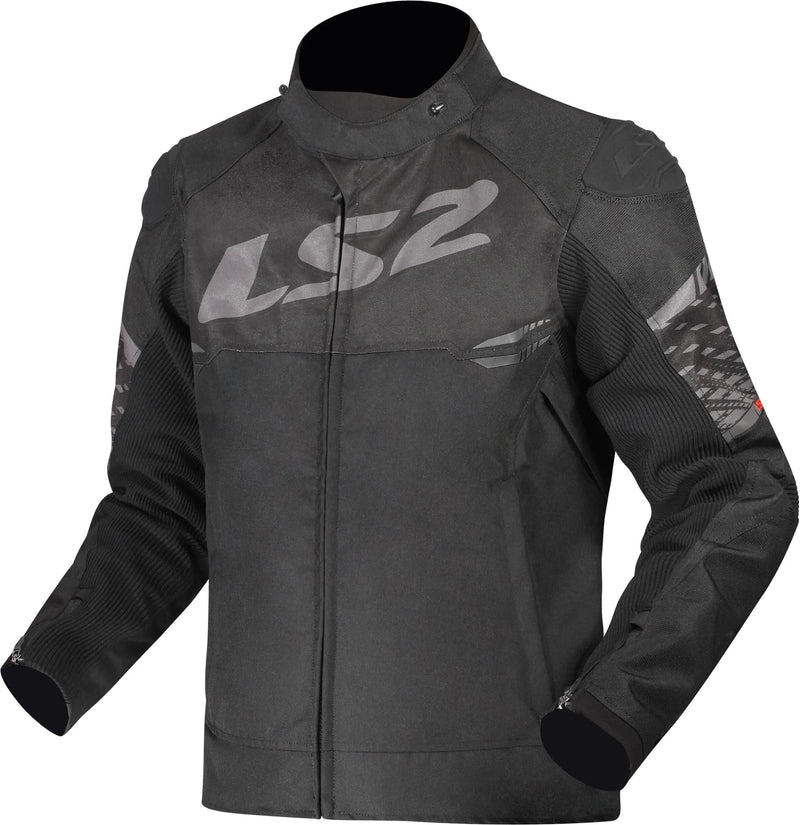 Ls2 Apex Jacke Jacke Apex Herren Schwarz Dunkelgrau Gr.XXL