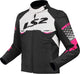 Ls2 Apex Jacke Jacke Apex Damen Schwarz Weiß Rosa Gr. s