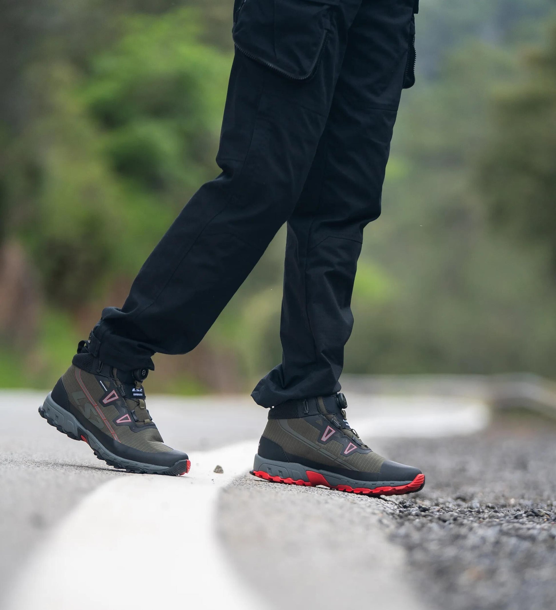 Ls2 Stiefel Trekker WP Mann Stiefel Trekker Herren grün WP Gr. 44