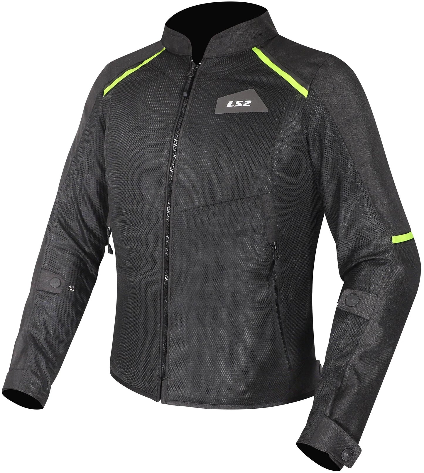 Ls2 Jacke Breeze Damenjacke Breeze Damen Schwarz Gelb Gr. xl