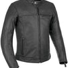 Oxford Jacke Walton Leder Black XL